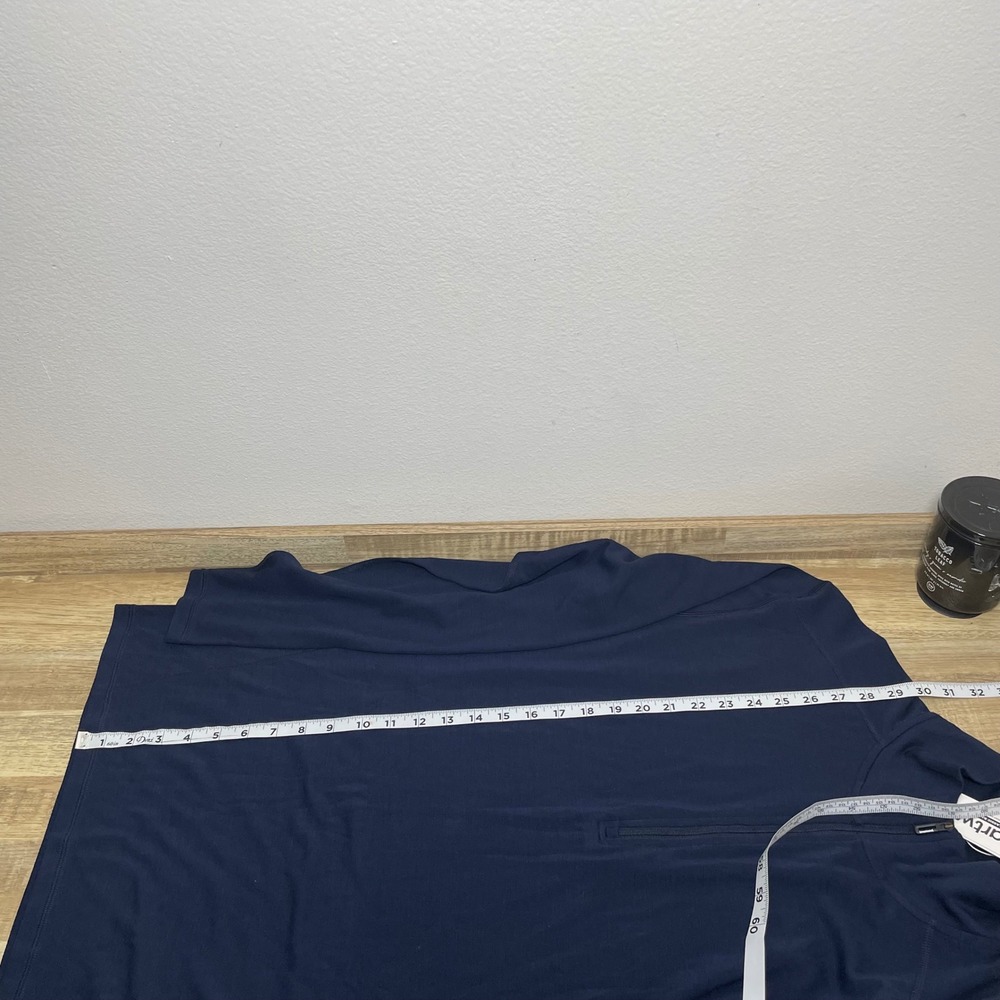 Smartwool Mens Classic Thermal Merino 250 1/4 Zip Deep Navy XL SW016355092 NWT - Picture 9 of 9